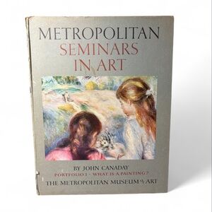 Metropolitan Seminars in Art Coffee Hard Cover Book
